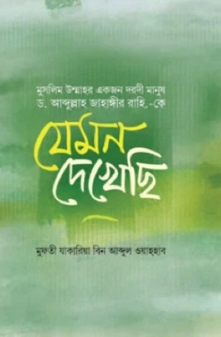 যেমন দেখেছি — বইয়ের প্রচ্ছদ